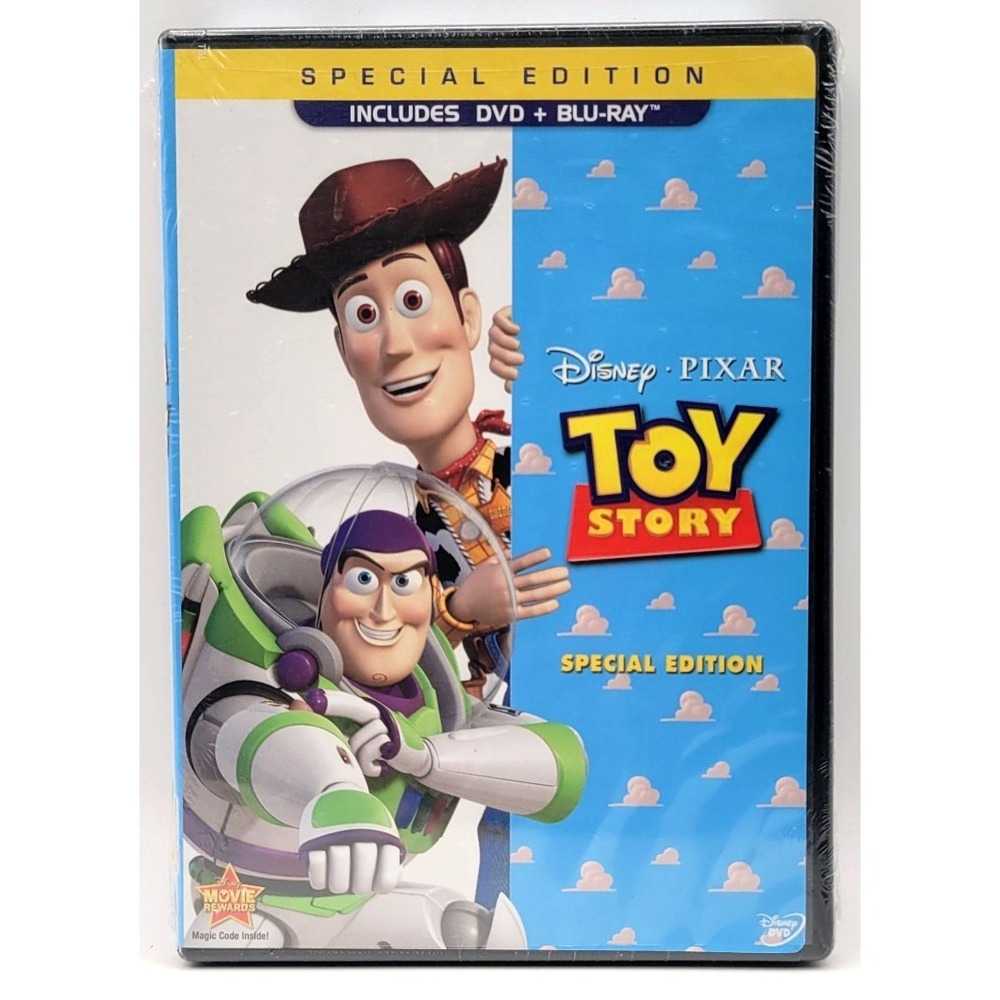 Toy Story (Blu-ray/DVD 2010 2-Disc Set, Special Edition DVD/Blu-ray) SEALED NEW